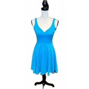 Amanda Uprichard Aqua Pyramid Dress Size Small